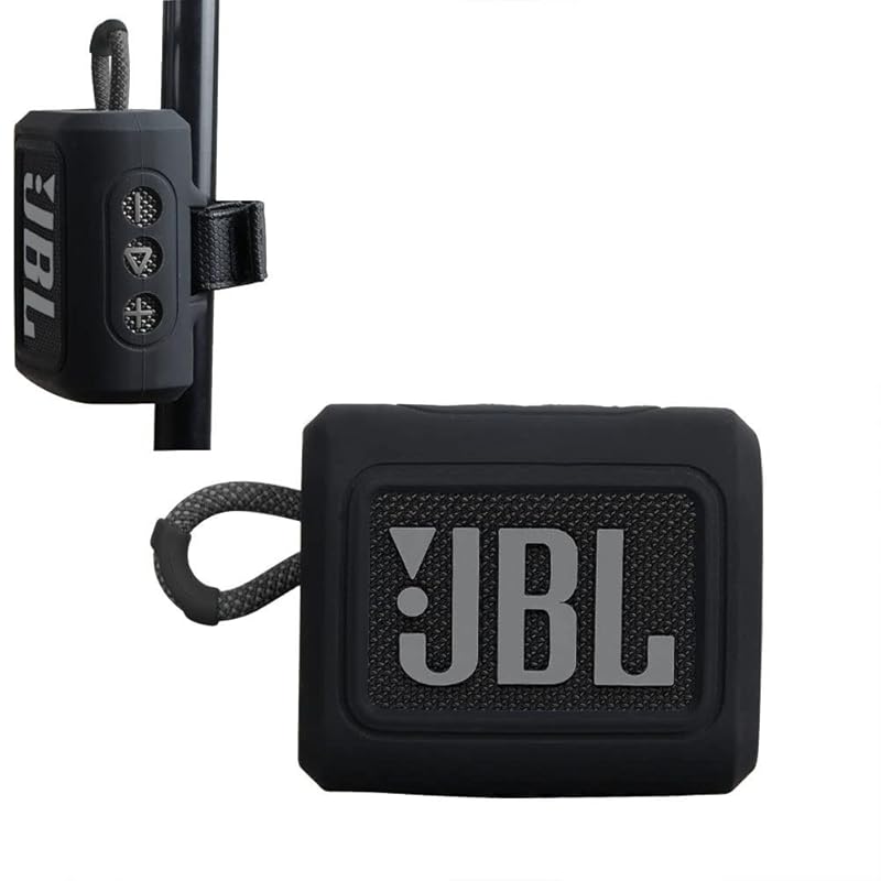 JBL GO 3 Protective storage silica gel shell for Bluetooth speakers - Hermitshell (black)
JBL GO 3 Protective storage silica gel shell for Bluetooth speakers - Hermitshell (black)