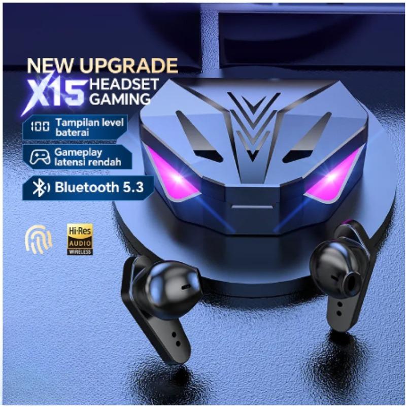 Оригинальные беспроводные наушники X15 TWS, игровые Bluetooth-наушники с микрофоном, шумоподавлением, высококачественные басовые наушники чёрный
Оригинальные беспроводные наушники X15 TWS, игровые Bluetooth-наушники с микрофоном, шумоподавлением, высококачественные басовые наушники чёрный