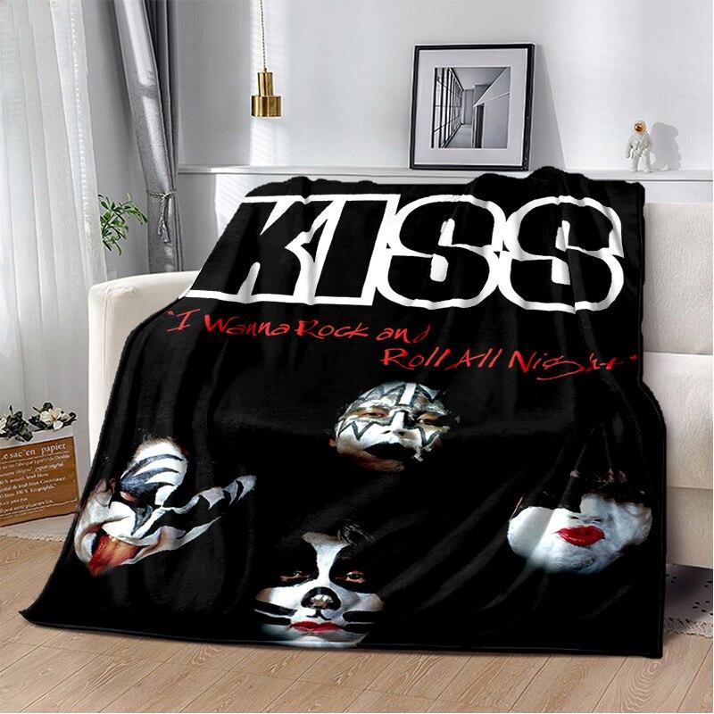 Рок-гурт Kiss гурт Ковдра Модна Фланелева Пухнаста Флісова Плед Дитячий та дорослий Подарунок Диван Подорож Кемпінг 75x90cm
Рок-гурт Kiss гурт Ковдра Модна Фланелева Пухнаста Флісова Плед Дитячий та дорослий Подарунок Диван Подорож Кемпінг 75x90cm