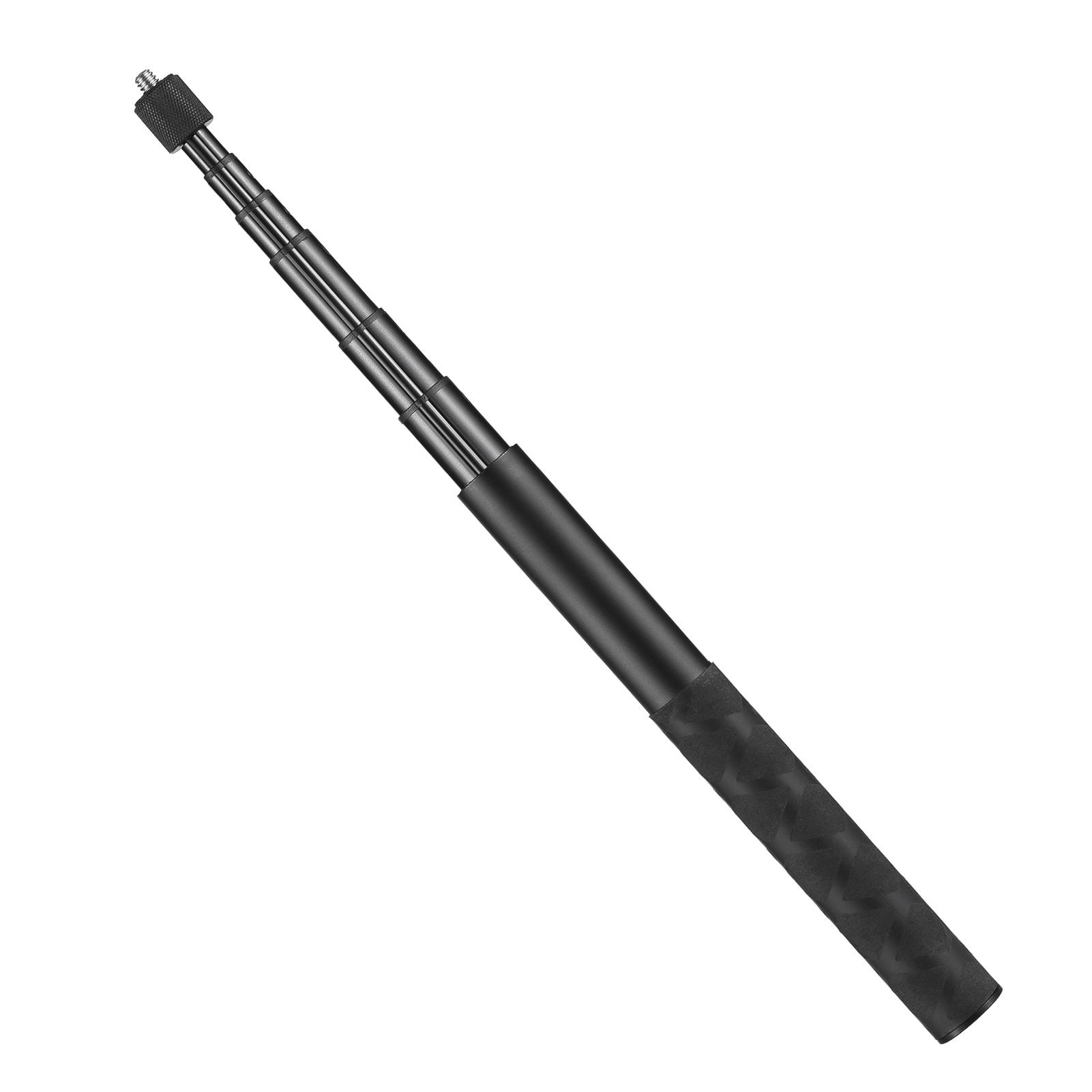 Extendable Invisible Selfie Stick Aluminum Alloy 1/4 Inch Screw 120 Cm/47.2 In Max. Length Replacement For Insta360 X4/ X3/ ONE чорний
Extendable Invisible Selfie Stick Aluminum Alloy 1/4 Inch Screw 120 Cm/47.2 In Max. Length Replacement For Insta360 X4/ X3/ ONE чорний
