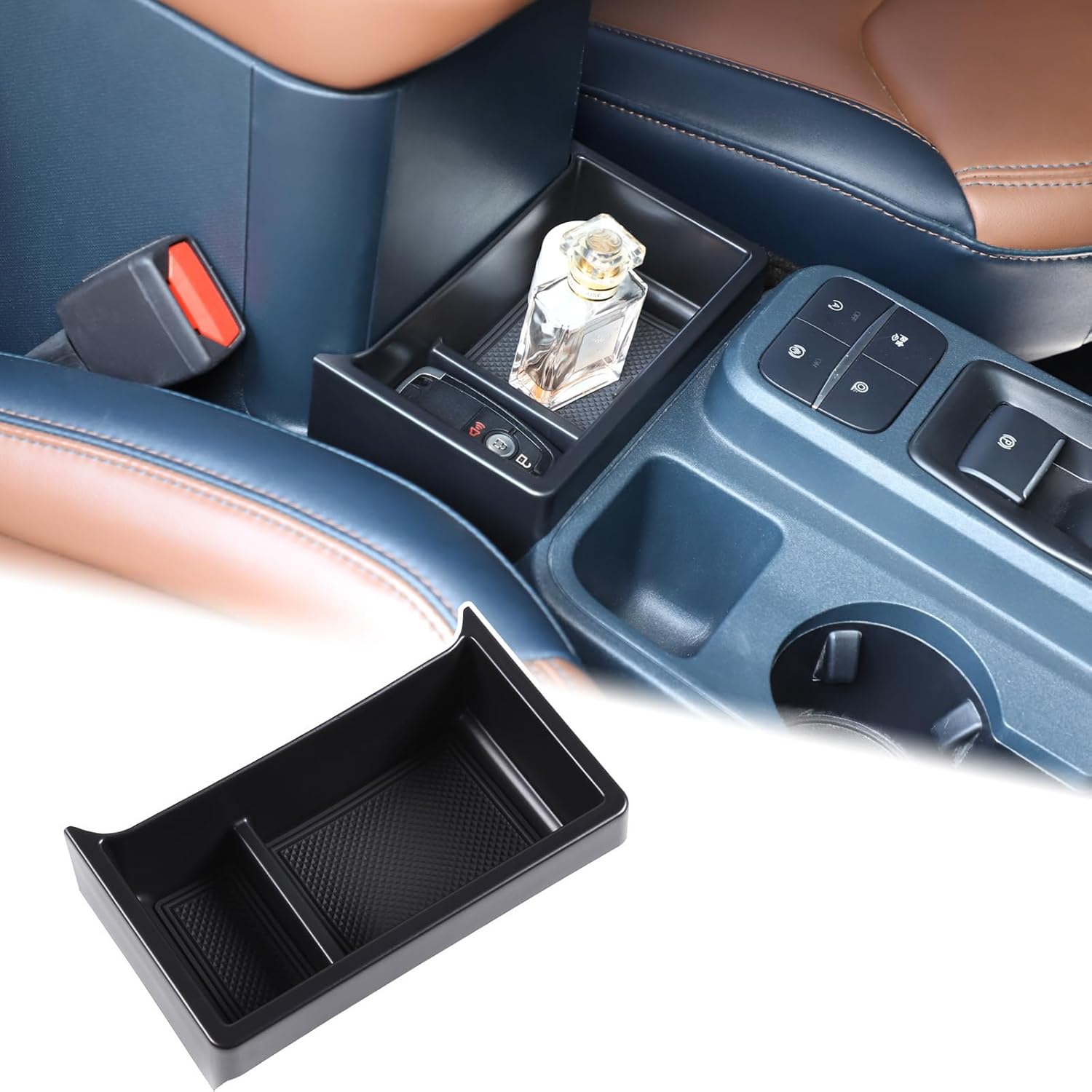 Aunginsy Center Console Storage Box Compatible with Ford Maverick 2022-2024 Pickup Truck Central Control Organizer Tray Front Armrest Storage Storage Box(Small)
Aunginsy Center Console Storage Box Compatible with Ford Maverick 2022-2024 Pickup Truck Central Control Organizer Tray Front Armrest Storage Storage Box(Small)