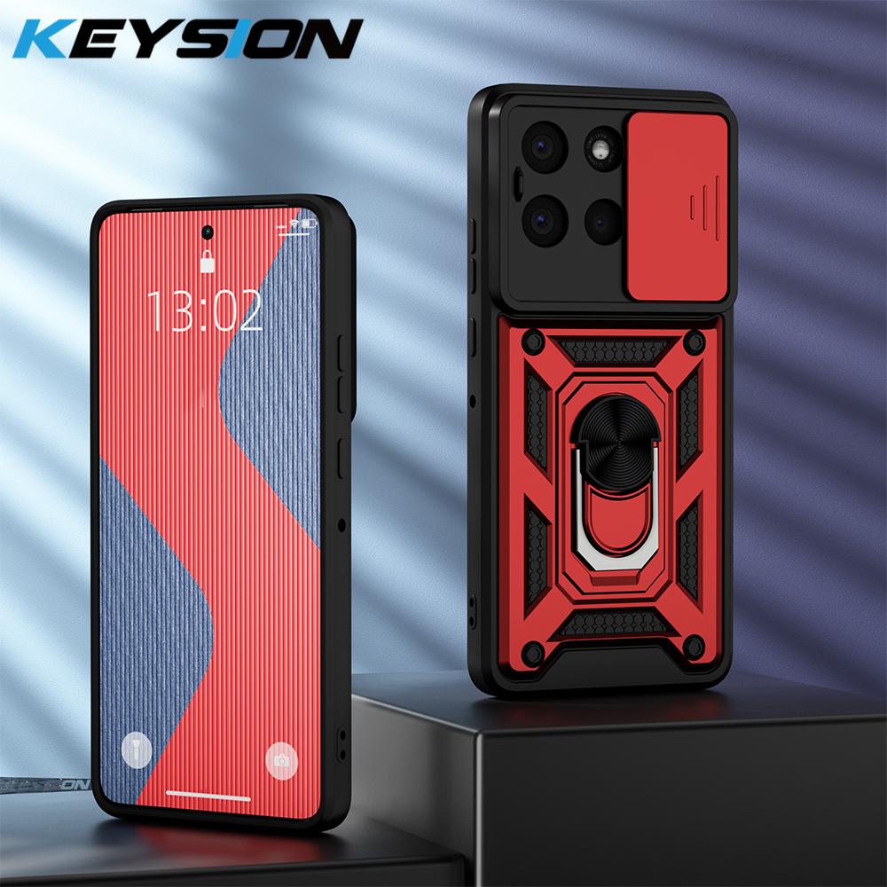 KEYSION Противоударный бронированный чехол для Motorola MOTO G86 5G с защитным кольцом для камеры-слайдера и подставкой, задняя крышка для телефона MOTO G56 5G for MOTO G56 5G красный
KEYSION Противоударный бронированный чехол для Motorola MOTO G86 5G с защитным кольцом для камеры-слайдера и подставкой, задняя крышка для телефона MOTO G56 5G for MOTO G56 5G красный