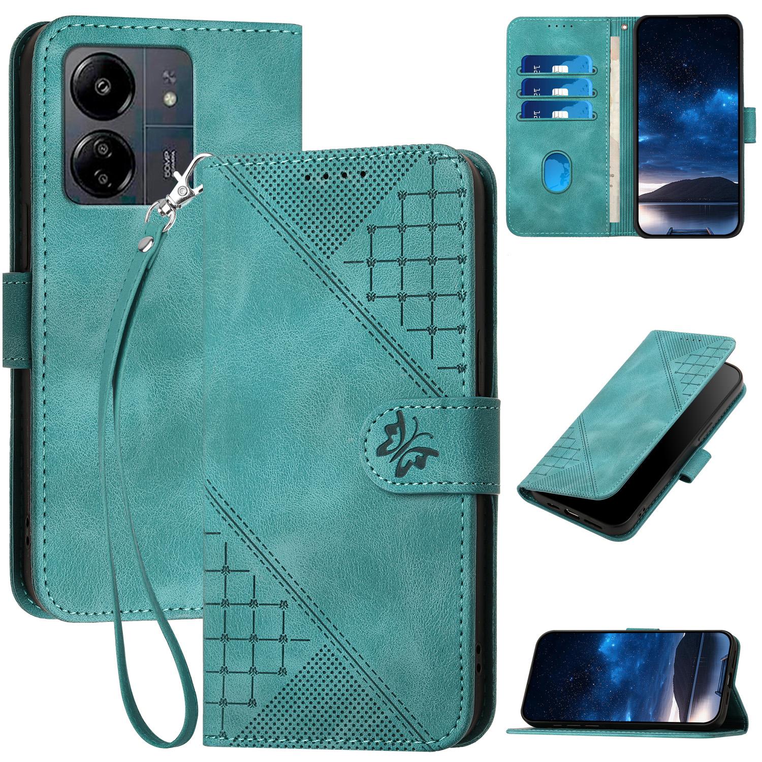For Xiaomi Poco M6 5G/Redmi 13R 5G/13C 5G/13C 4G/Poco C65 4G Leather Case Butterfly Flower Imprinted Phone Cover with Strap F
For Xiaomi Poco M6 5G/Redmi 13R 5G/13C 5G/13C 4G/Poco C65 4G Leather Case Butterfly Flower Imprinted Phone Cover with Strap F