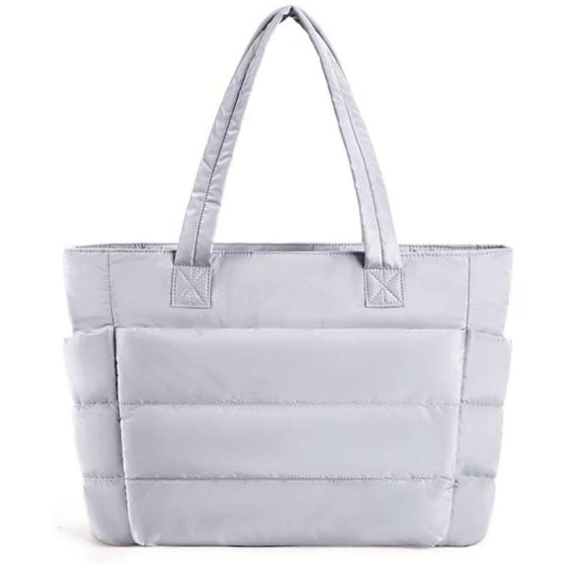 Hot Selling Women s Large Capacity Down Shoulder Tote & Laptop Bag 40×16×30 cm світло-сірий колір
Hot Selling Women s Large Capacity Down Shoulder Tote & Laptop Bag 40×16×30 cm світло-сірий колір