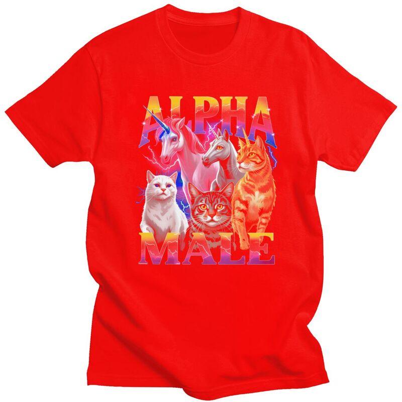 Alpha Meme Humor Funny Cat TShirt 100 Cotton Tee Tops Summer Round Neck Tshirts Short Sleeve Clothes For Men Birthday Gift S
Alpha Meme Humor Funny Cat TShirt 100 Cotton Tee Tops Summer Round Neck Tshirts Short Sleeve Clothes For Men Birthday Gift S