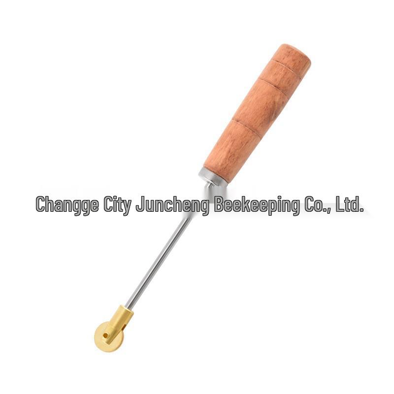 Beekeeping Copper Roller Wire Embedding Tool for Hive Frame Installation
Beekeeping Copper Roller Wire Embedding Tool for Hive Frame Installation