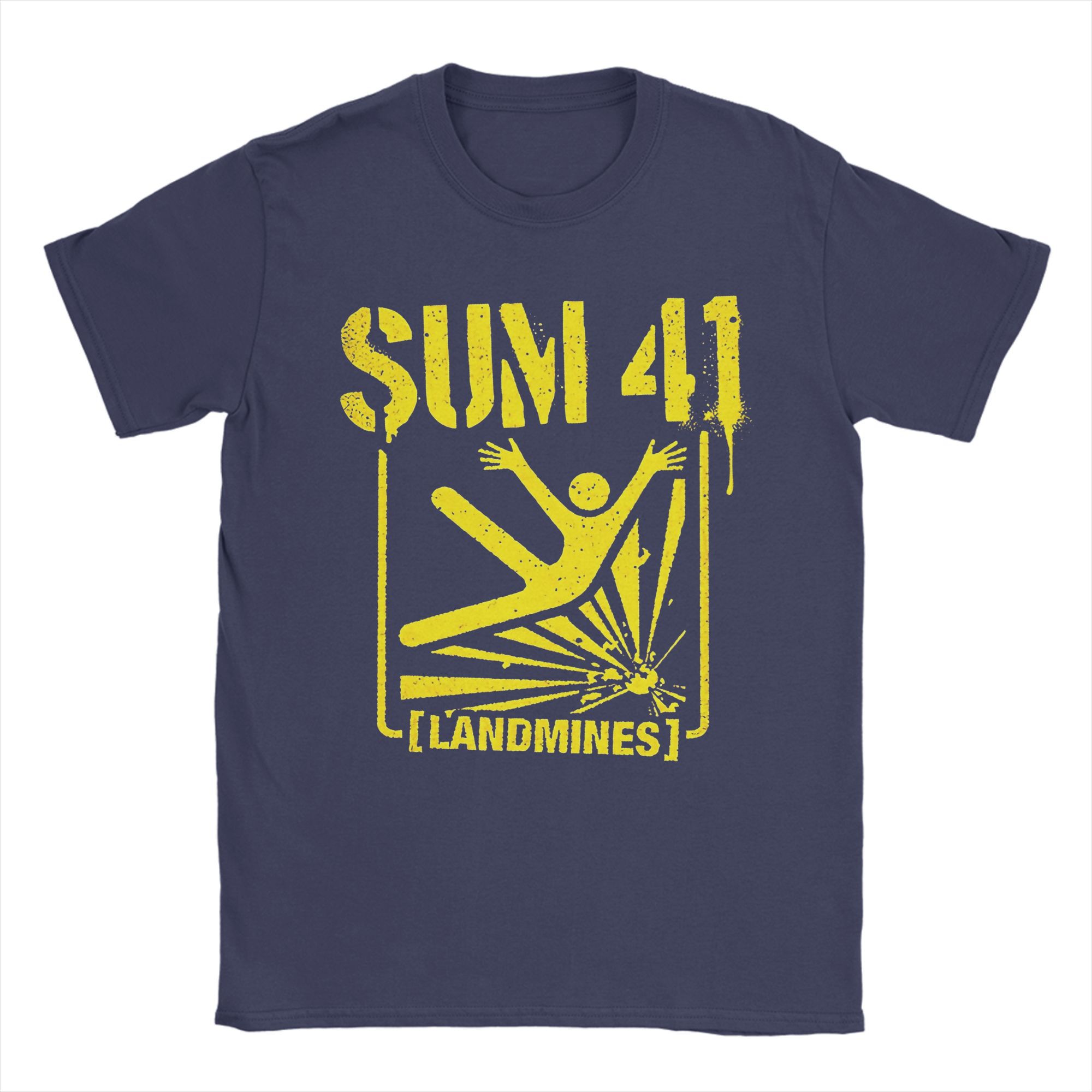 Cool Landmines Yellow Sum 41 Band TShirt for Unisex Crew Neck Cotton T Shirts Short Sleeve Tees Party Clothing 4XL
Cool Landmines Yellow Sum 41 Band TShirt for Unisex Crew Neck Cotton T Shirts Short Sleeve Tees Party Clothing 4XL