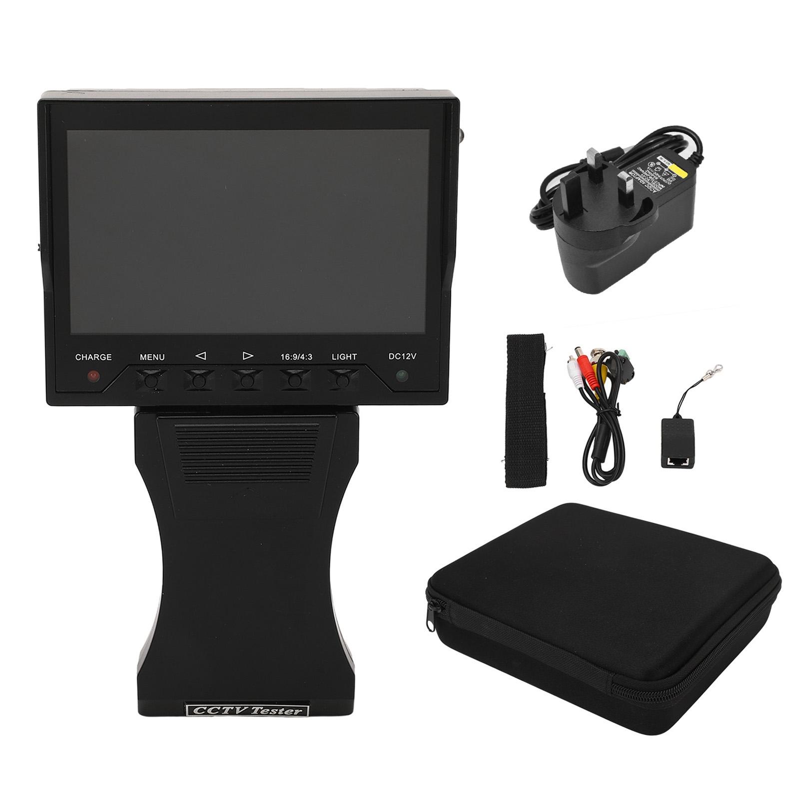 Тестер CCTV РК-дисплей Камера HD Аналоговий Відеомонітор VGA Вхід Вихід DC12V 4,3 дюйма 100Вилка 240 В для Великобританії
Тестер CCTV РК-дисплей Камера HD Аналоговий Відеомонітор VGA Вхід Вихід DC12V 4,3 дюйма 100Вилка 240 В для Великобританії