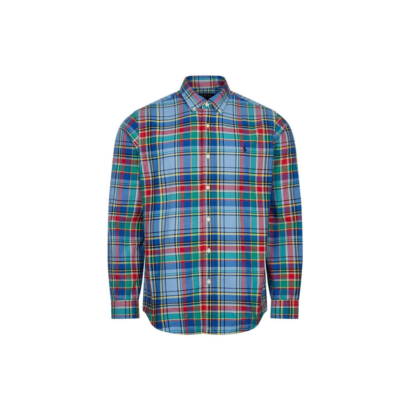 Polo Ralph Lauren Plaid Button-Down Loose Long Sleeve Shirt Men shirts Multicolor 710938001-001 M
Polo Ralph Lauren Plaid Button-Down Loose Long Sleeve Shirt Men shirts Multicolor 710938001-001 M