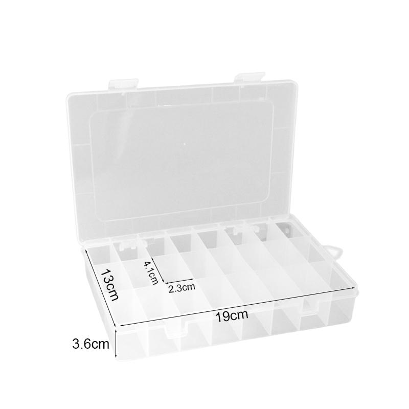 24 Grids Clear Plastic Jewelry Box Transparent Earrings Rings Organizer Case with Lid Stackable Storage Box for Home Travel білий
24 Grids Clear Plastic Jewelry Box Transparent Earrings Rings Organizer Case with Lid Stackable Storage Box for Home Travel білий