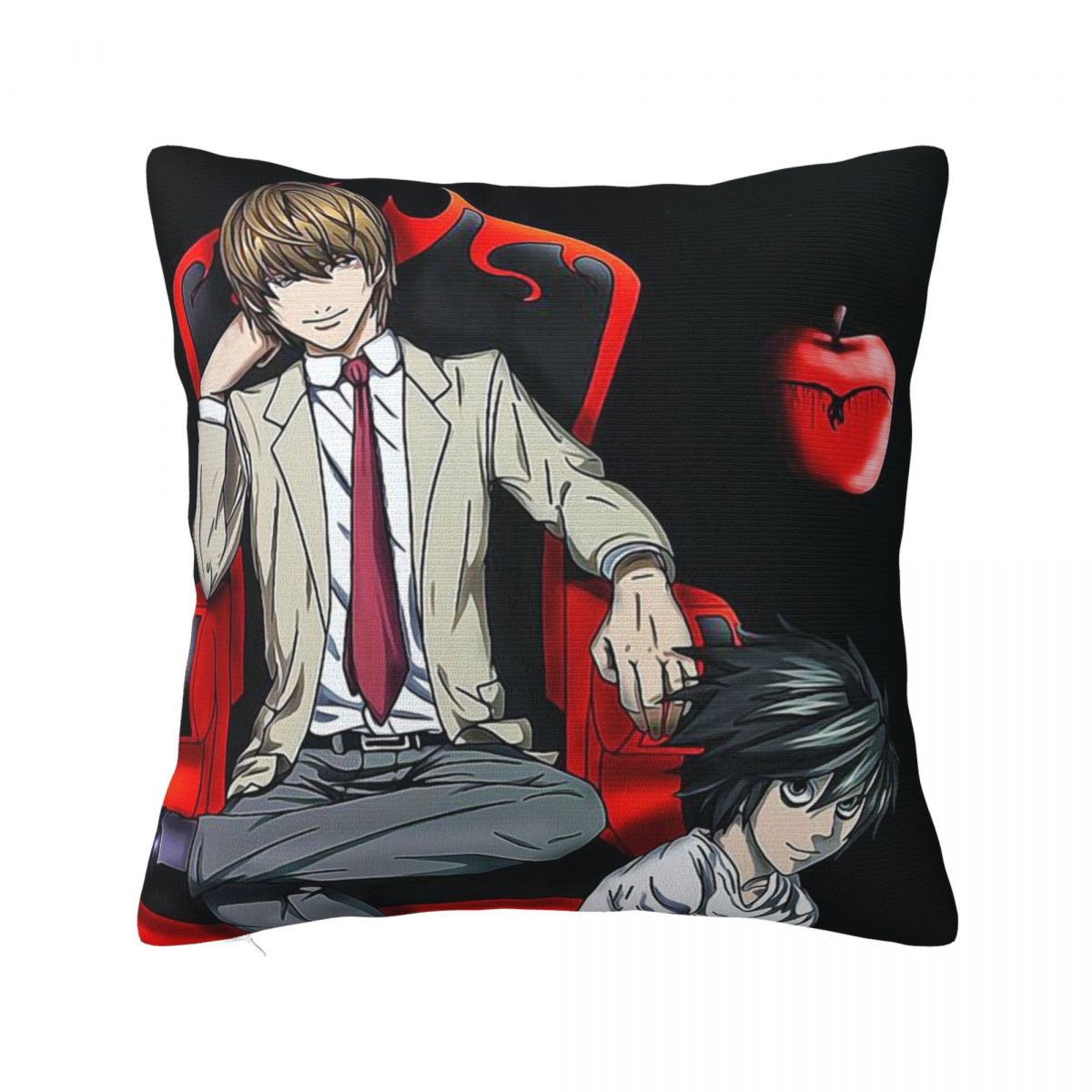 L And Light Death Note Square Pillow Covers Couch Anime Japan Manga Cushion Case Cute Home Decoration Throw Pillow Case 40*40 30cm x 30cm
L And Light Death Note Square Pillow Covers Couch Anime Japan Manga Cushion Case Cute Home Decoration Throw Pillow Case 40*40 30cm x 30cm