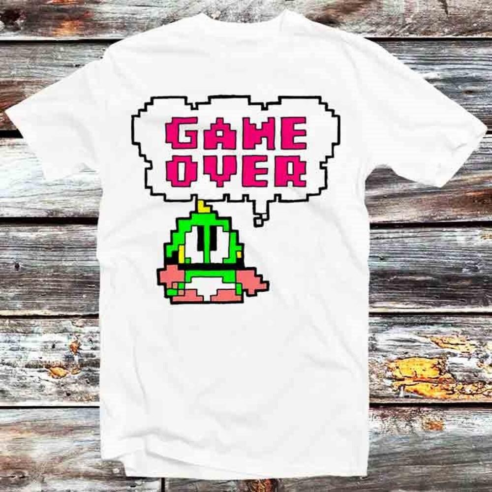 230GSM 100% Cotton T-Shirt Bubble Bobble Inspired Bob Bub Retro Game Over T Shirt Vintage Retro Cool Gift Mens Womens Unisex Cartoon Anime Top Tee B34 XS белый
230GSM 100% Cotton T-Shirt Bubble Bobble Inspired Bob Bub Retro Game Over T Shirt Vintage Retro Cool Gift Mens Womens Unisex Cartoon Anime Top Tee B34 XS белый