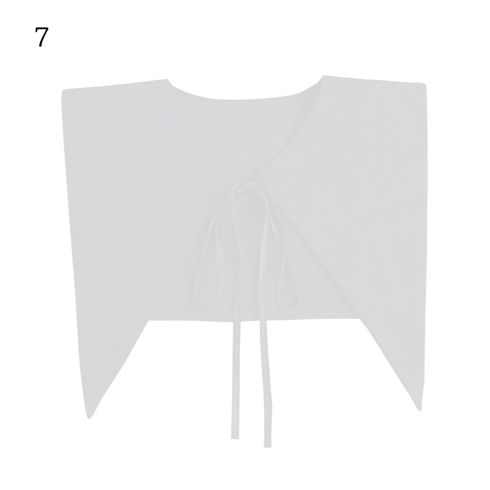 Жіноча бавовна знімний класичний лацкан одяг аксесуари сорочка підроблений комір блузка фальшивий комір 7
Жіноча бавовна знімний класичний лацкан одяг аксесуари сорочка підроблений комір блузка фальшивий комір 7