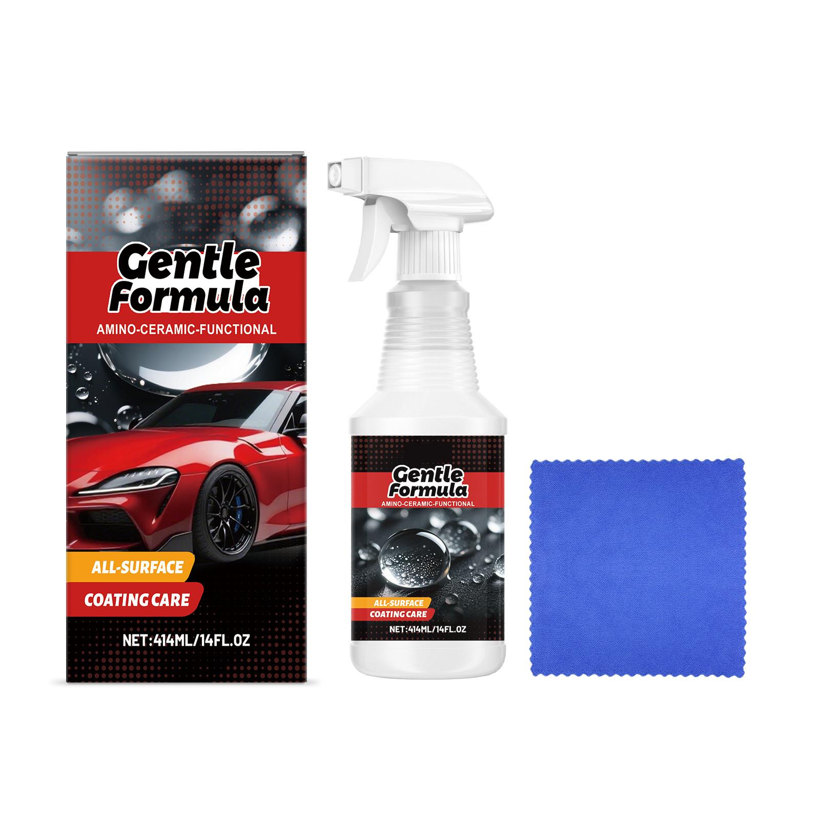 Car Ceramic Coating Kit, Paint Care, Polishing, Coating, Hydrophobic, Glossy, And For Daily Maintenance. 414ml One Size
Car Ceramic Coating Kit, Paint Care, Polishing, Coating, Hydrophobic, Glossy, And For Daily Maintenance. 414ml One Size