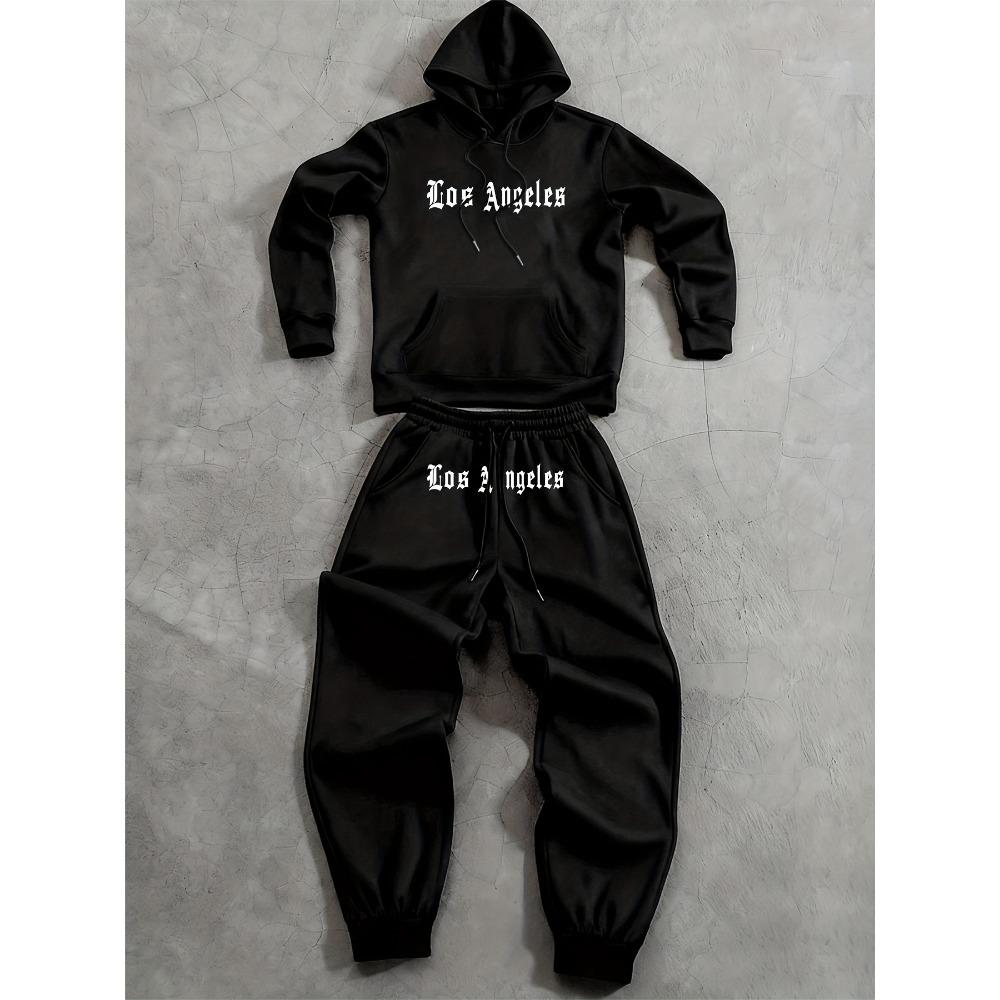 Men s Casual Suit, 2 Piece Set with Letter Pattern Printed Drawstring Pocket Hoodie and Drawstring Outdoor Casual Sports Pants S чёрный
Men s Casual Suit, 2 Piece Set with Letter Pattern Printed Drawstring Pocket Hoodie and Drawstring Outdoor Casual Sports Pants S чёрный