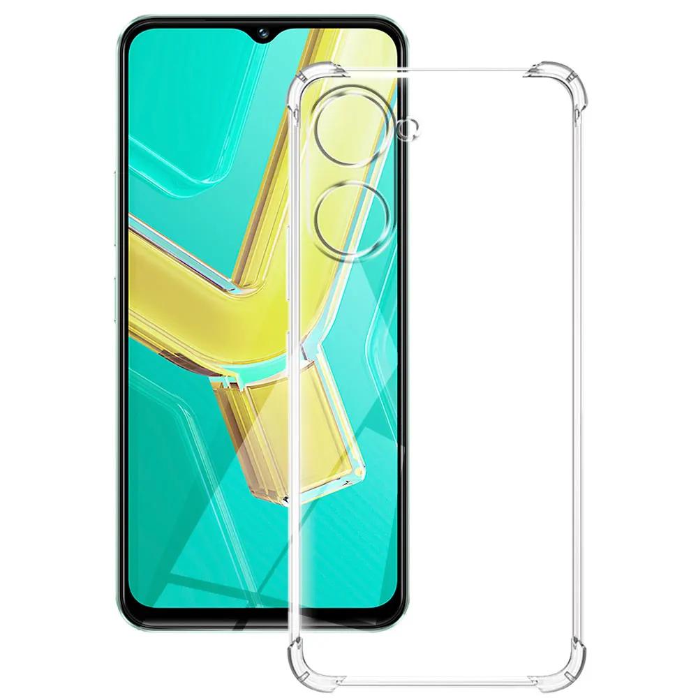 Противоударный прозрачный чехол для Vivo Y03 4G V2332 2024 Мягкий силиконовый чехол для телефона Vivo Y18 Y18e V2350 Чехол для VivoY03 Y 18 Funda For Vivo Y18E
Противоударный прозрачный чехол для Vivo Y03 4G V2332 2024 Мягкий силиконовый чехол для телефона Vivo Y18 Y18e V2350 Чехол для VivoY03 Y 18 Funda For Vivo Y18E