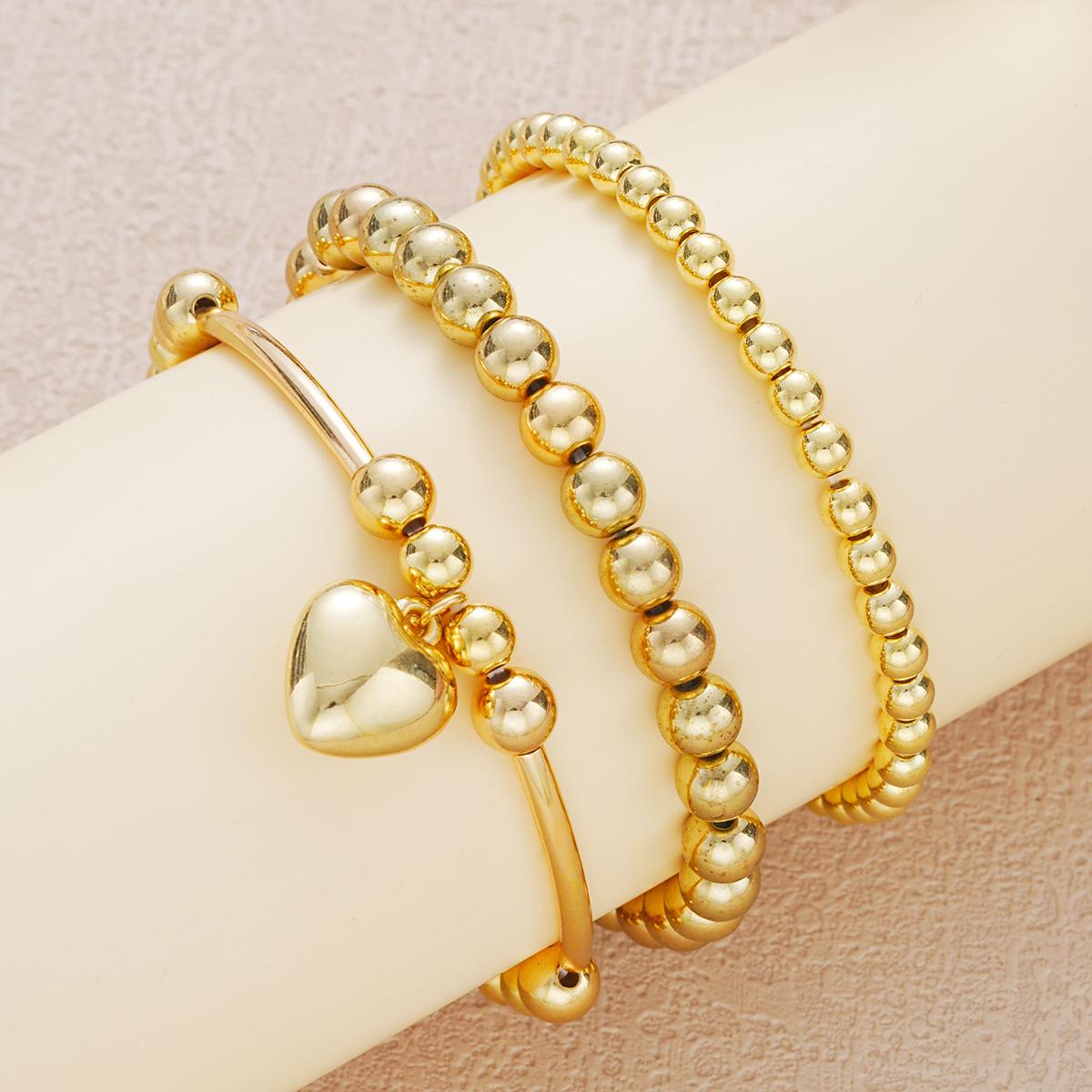 3 штуки женский браслет из круглых бусин с подвеской Любовь , креативный многослойный браслет-подвеска, подарок для вечеринки
3 штуки женский браслет из круглых бусин с подвеской Любовь , креативный многослойный браслет-подвеска, подарок для вечеринки