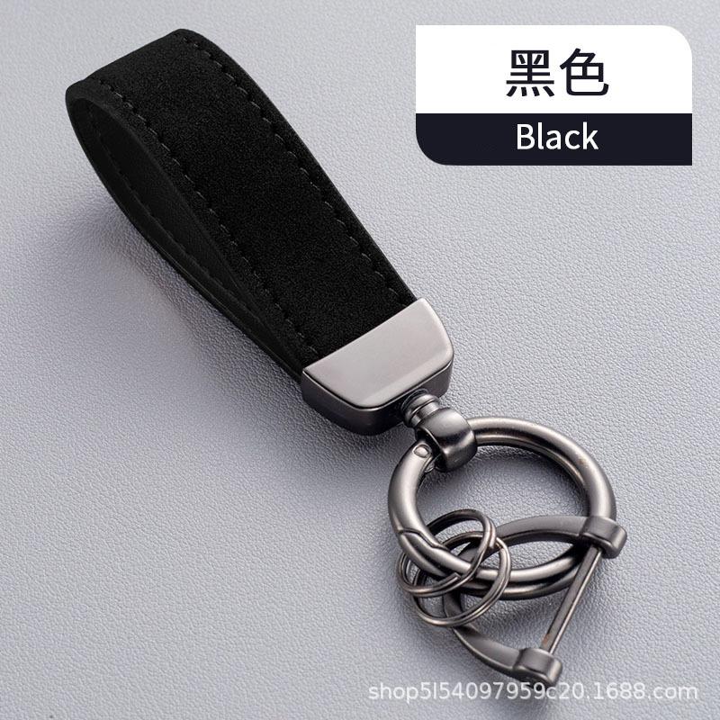 Simple Fashion Suede Leather Rope Metal Horseshoe Buckle Keychain Ring for Women Men Backpack Waist Hanger Jewelry Accessories чёрный
Simple Fashion Suede Leather Rope Metal Horseshoe Buckle Keychain Ring for Women Men Backpack Waist Hanger Jewelry Accessories чёрный