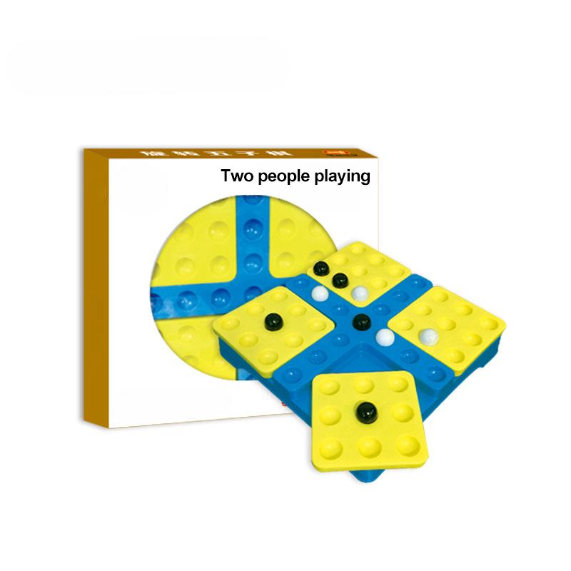 Pentago Board Game Gomoku Magic Gomoku With Black And White Beads Parenting Puzzle Game Chess Gobang Qenueson 2-3 Person Players
Pentago Board Game Gomoku Magic Gomoku With Black And White Beads Parenting Puzzle Game Chess Gobang Qenueson 2-3 Person Players