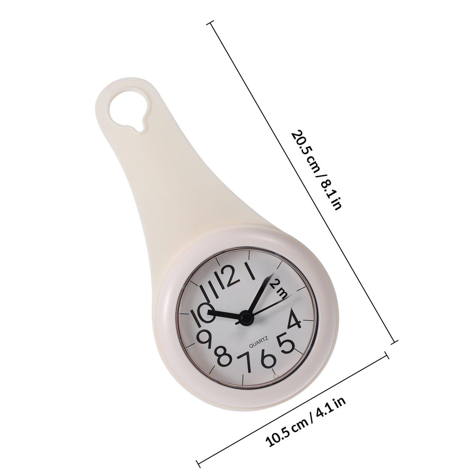 Waterproof Bathroom Wall Clock Silent Movement Suction Cup Mount for Shower Kitchen Vanity Smooth Surfaces Modern Elegant Design белый
Waterproof Bathroom Wall Clock Silent Movement Suction Cup Mount for Shower Kitchen Vanity Smooth Surfaces Modern Elegant Design белый