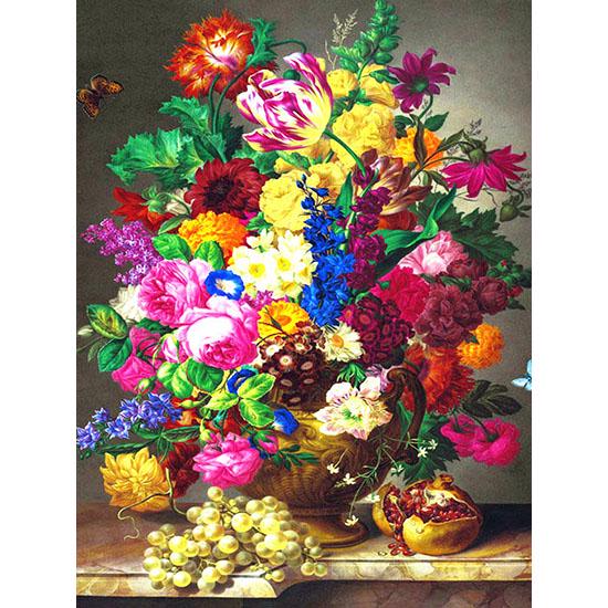5D DIY Алмазная картина цветок Полный квадратный алмаз стразами Вышивка Крестом 30*40 cm
5D DIY Алмазная картина цветок Полный квадратный алмаз стразами Вышивка Крестом 30*40 cm