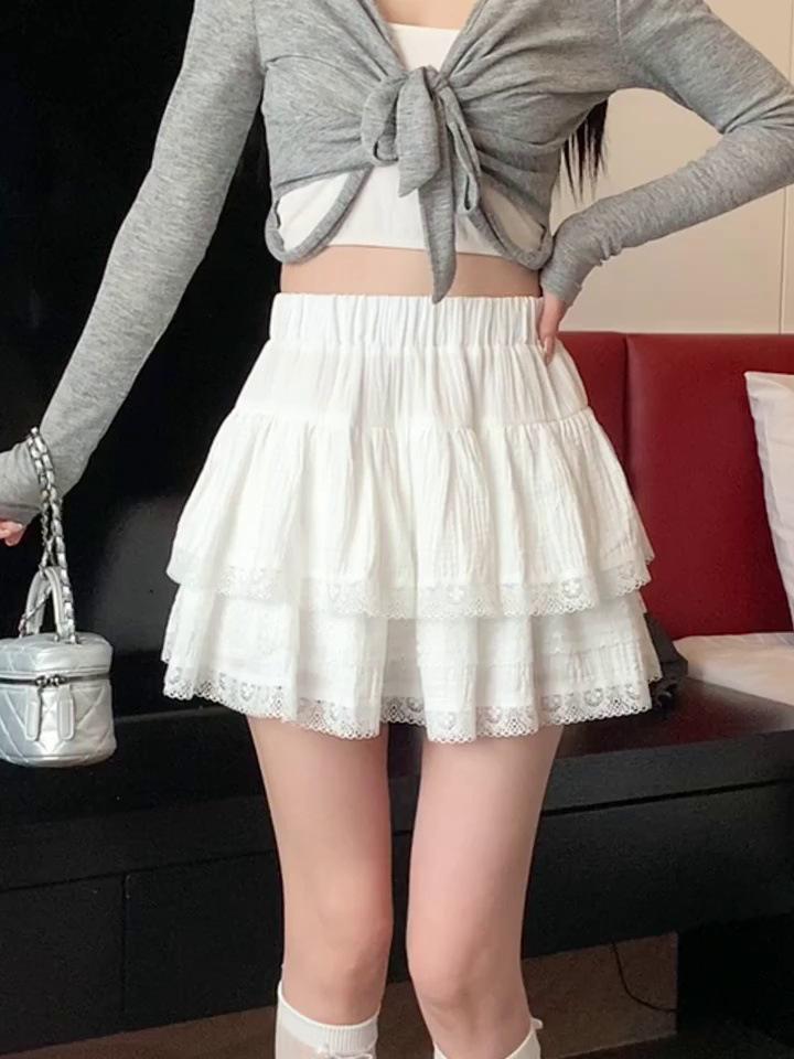 Женская черная юбка миди в балетном стиле на весну/лето 2025 года с кружевной отделкой, А-силуэта, многоярусная юбка петит M (Premium) белый
Женская черная юбка миди в балетном стиле на весну/лето 2025 года с кружевной отделкой, А-силуэта, многоярусная юбка петит M (Premium) белый