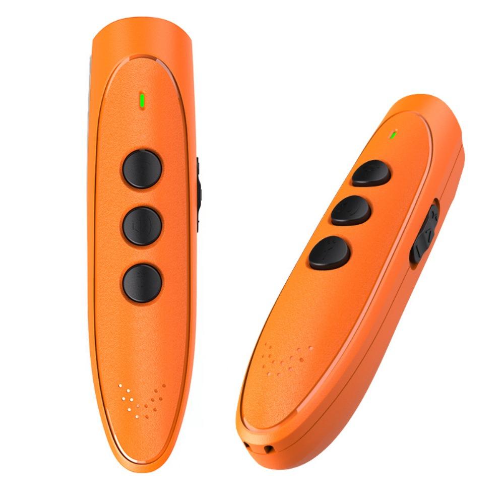 Rechargeable Ultrasonic Dog Repellent with LED Indicator Handheld Dog Barking Deterrent Remote Control Pet Dog Training Device помаранчевий
Rechargeable Ultrasonic Dog Repellent with LED Indicator Handheld Dog Barking Deterrent Remote Control Pet Dog Training Device помаранчевий
