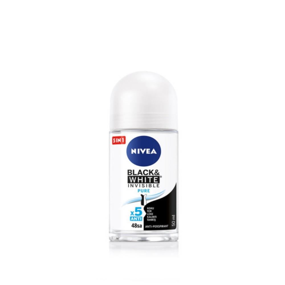 Женский роликовый дезодорант Nivea Black&White Invisible Pure Защита от пота на 48 часов 50 мл
Женский роликовый дезодорант Nivea Black&White Invisible Pure Защита от пота на 48 часов 50 мл