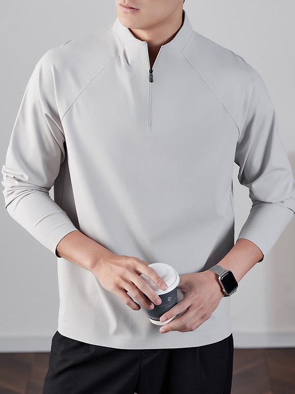 2026 Spring Men s Seamless Half-Zip Long-Sleeve Base Layer Shirt - Outdoor Casual Sports Top 2XL (145-160)
2026 Spring Men s Seamless Half-Zip Long-Sleeve Base Layer Shirt - Outdoor Casual Sports Top 2XL (145-160)