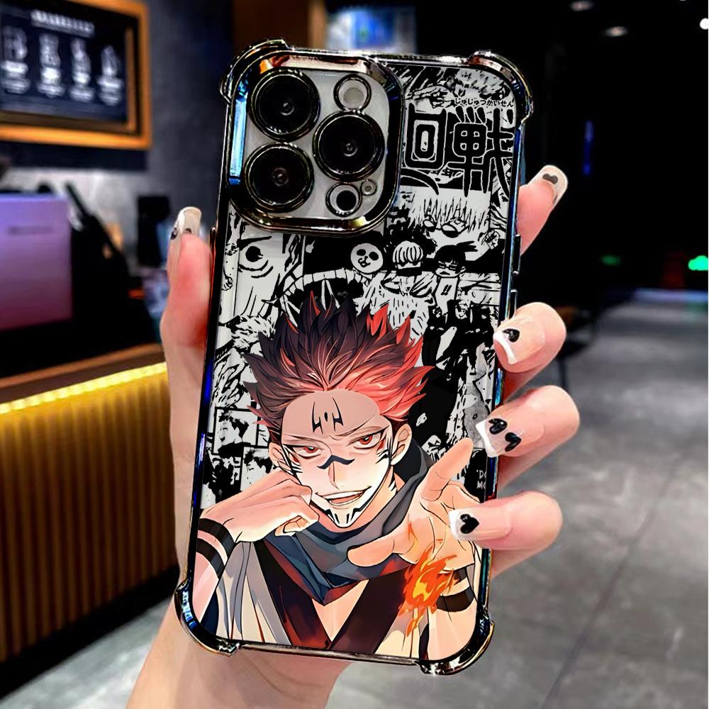 Anime Jujutsu Kaisens Itadori Yuji Plating Phone Case For IPhone 16e 16 15 14 13 12 11 Pro Max X XR XSMax 8 Plus Anti-Fall Cover iPhone 15 Plus
Anime Jujutsu Kaisens Itadori Yuji Plating Phone Case For IPhone 16e 16 15 14 13 12 11 Pro Max X XR XSMax 8 Plus Anti-Fall Cover iPhone 15 Plus