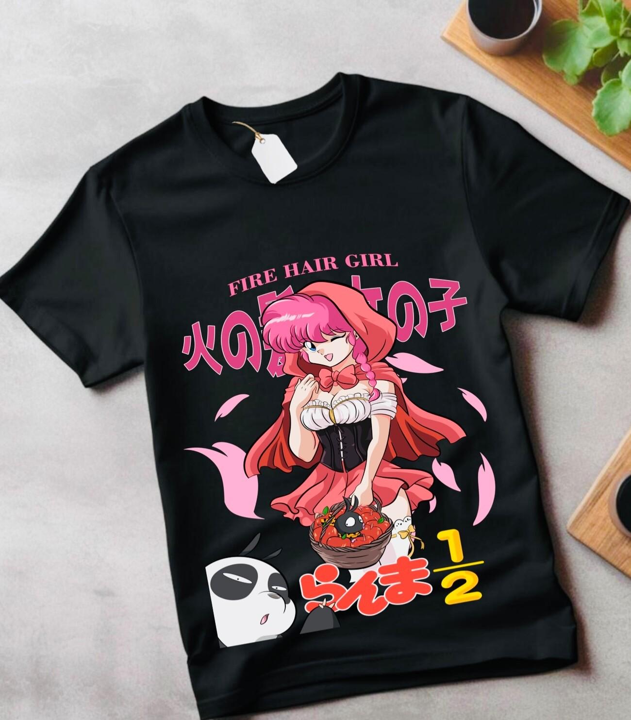 Ranma 1/2 T-Shirt Mens Womens Tees Top Shampoo RumikoTakahashi Girl Kawaii Funny Anime Tee gift S
Ranma 1/2 T-Shirt Mens Womens Tees Top Shampoo RumikoTakahashi Girl Kawaii Funny Anime Tee gift S
