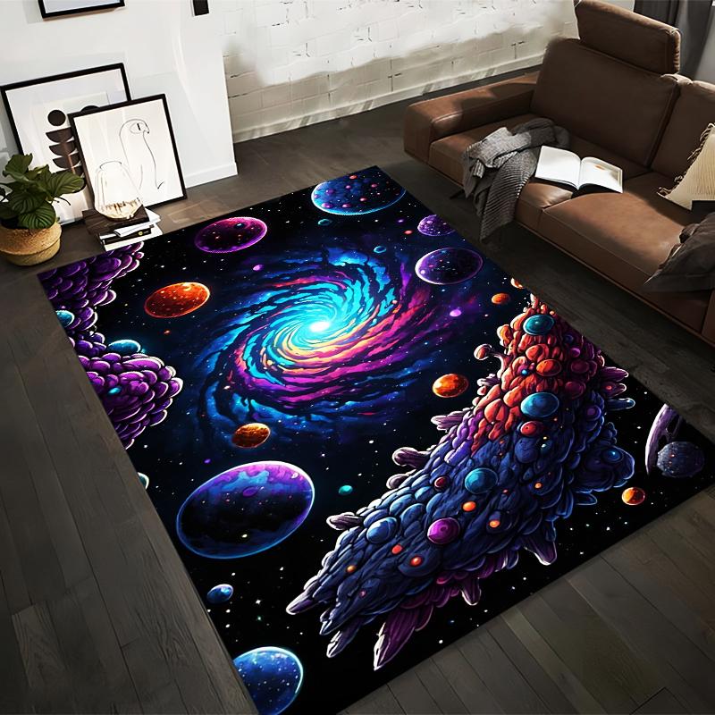 Galaxy Nebula Cosmic Design Carpet with Vibrant Planets and Stars Suitable for use as an anti-slip for living room bedroom sofas 40x60cm( 15x23in )
Galaxy Nebula Cosmic Design Carpet with Vibrant Planets and Stars Suitable for use as an anti-slip for living room bedroom sofas 40x60cm( 15x23in )