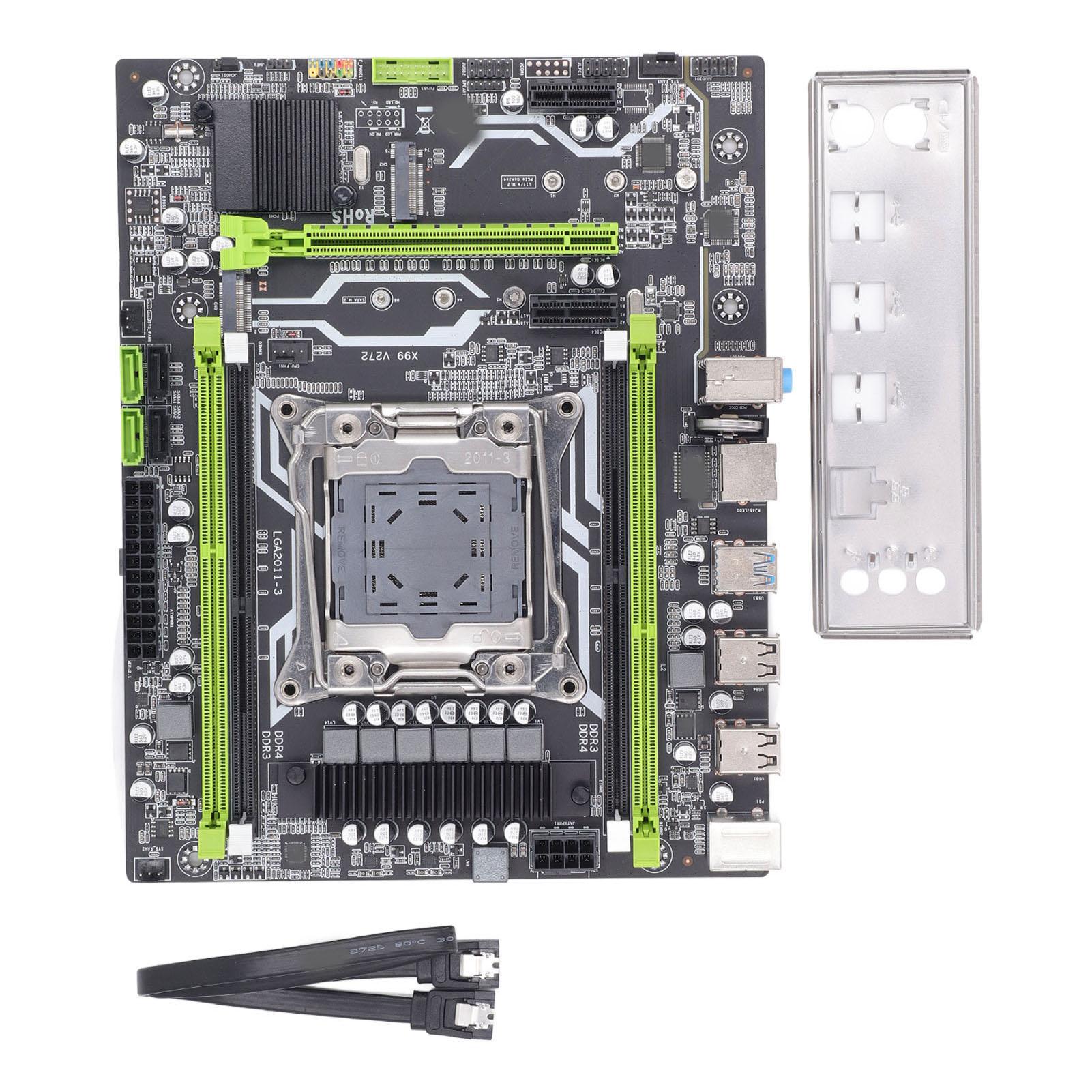 Комп ютерна материнська плата X99 V2 LGA 2011 V3V4 Комп ютерна ігрова материнська плата з 2 портами USB 3.0 2 SATA 3.0
Комп ютерна материнська плата X99 V2 LGA 2011 V3V4 Комп ютерна ігрова материнська плата з 2 портами USB 3.0 2 SATA 3.0