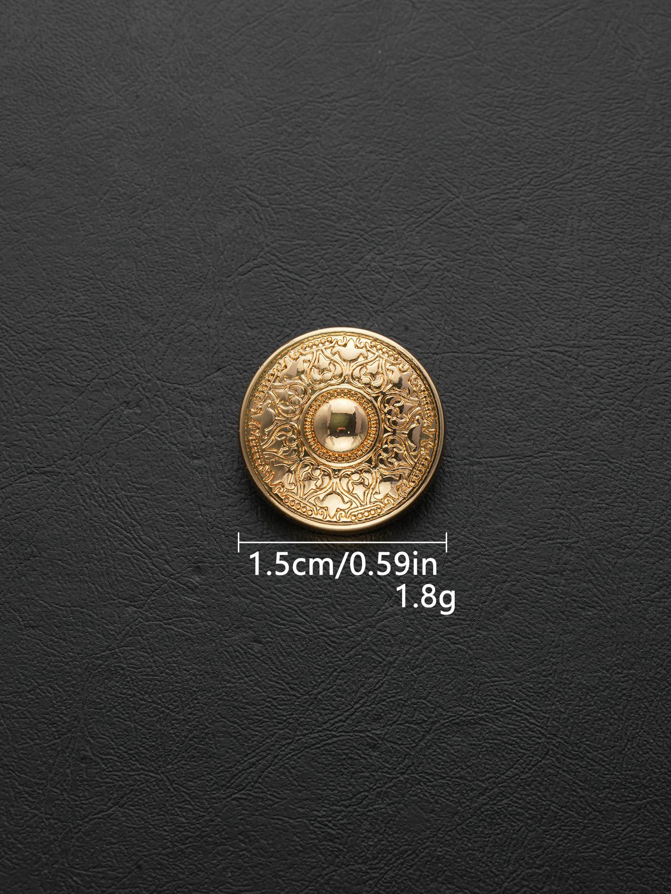Retro British Style Metal Buttons for Clothing & DIY Accessories
Retro British Style Metal Buttons for Clothing & DIY Accessories