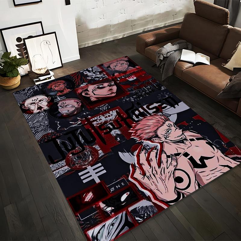 Anime-Inspired Carpet with Bold Red and Black Graphic Patterns Suitable for use as an anti-slip for living room bedroom sofas 40x60cm( 15x23in )
Anime-Inspired Carpet with Bold Red and Black Graphic Patterns Suitable for use as an anti-slip for living room bedroom sofas 40x60cm( 15x23in )