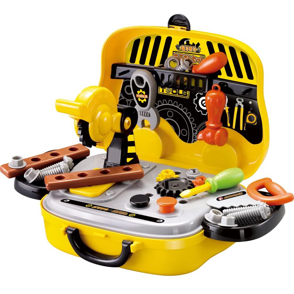 Toy Pretend Play Set Pretend Carpenter Set Yellow Children s (A) 
Toy Pretend Play Set Pretend Carpenter Set Yellow Children s (A)