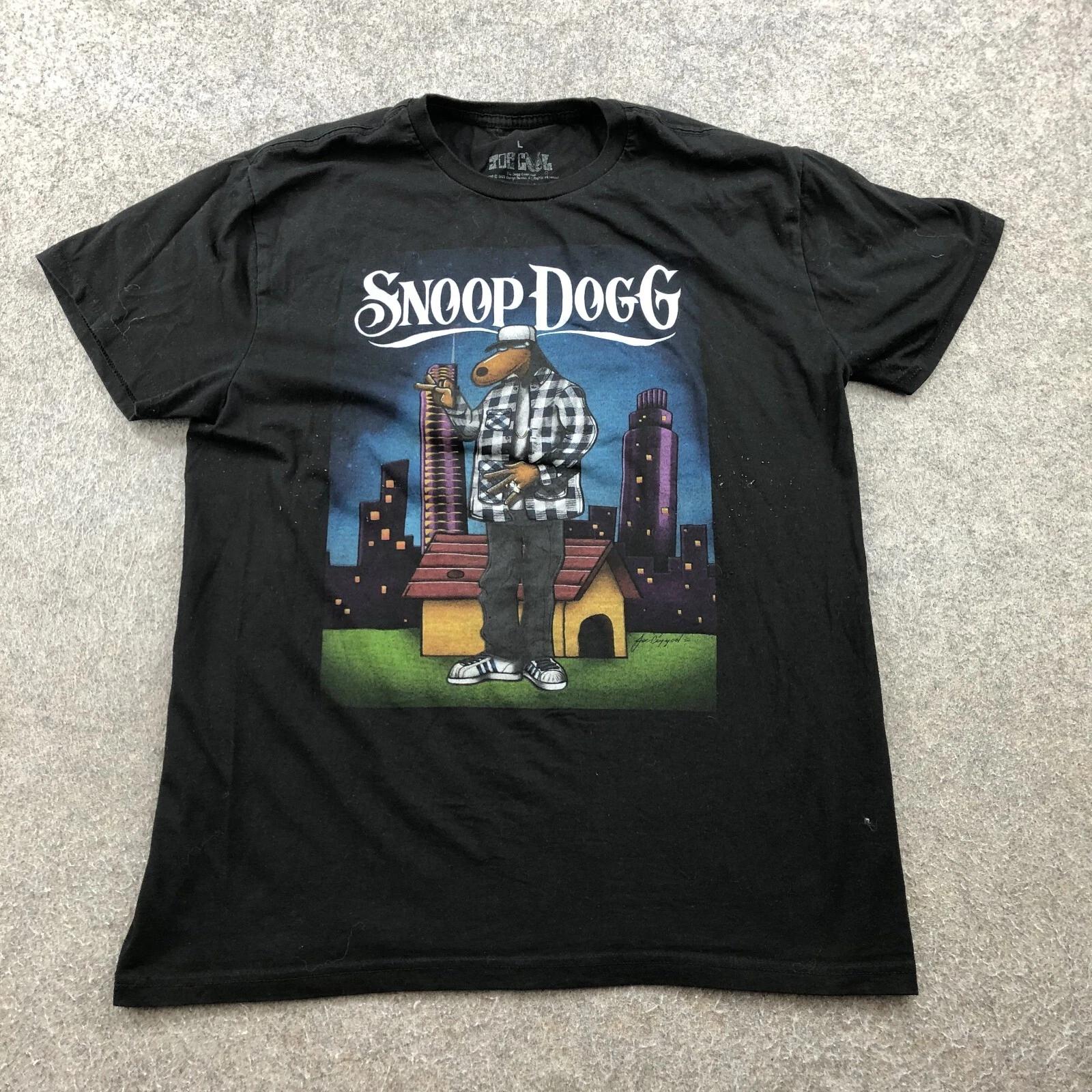 Snoop Dogg Shirt Mens Large Black Short Sleeve Hip Hop Rap Graphic Spell Out S
Snoop Dogg Shirt Mens Large Black Short Sleeve Hip Hop Rap Graphic Spell Out S
