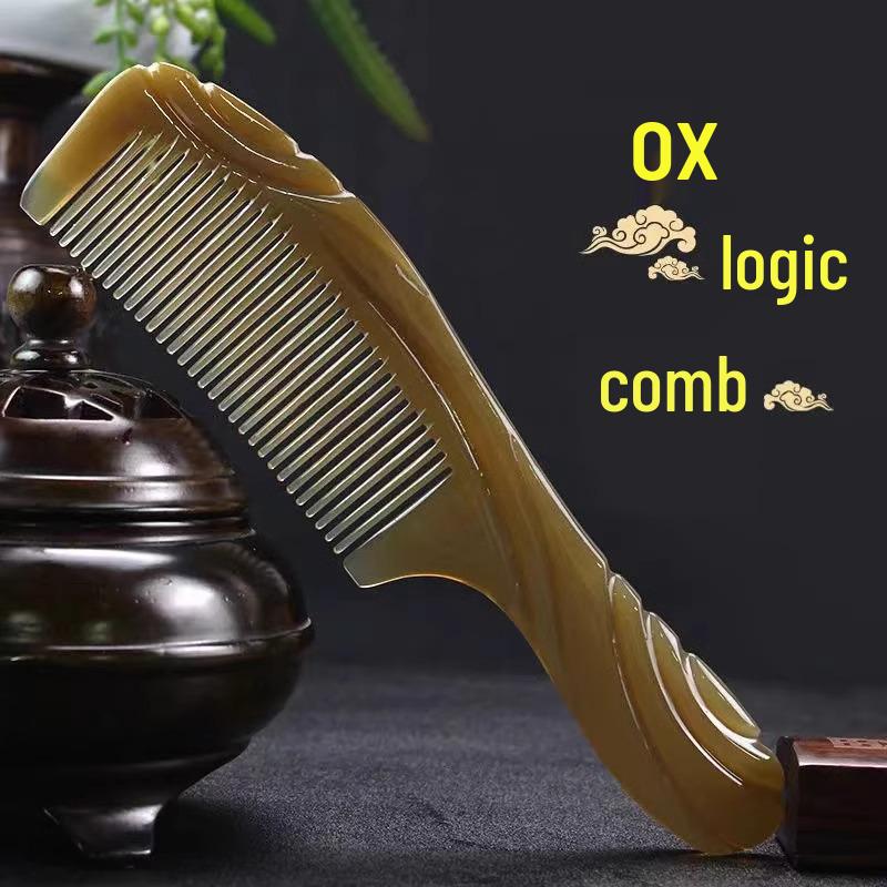 Anti-Static Ox Tendon Hair Comb for Men & Women - Knot-Free, Portable, Smooth Styling for Long Hair
Anti-Static Ox Tendon Hair Comb for Men & Women - Knot-Free, Portable, Smooth Styling for Long Hair