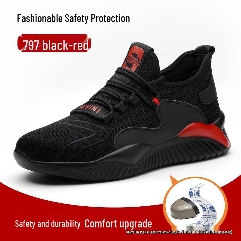 Shein Flyknit Men s Steel Toe Work Shoes - Breathable, Anti-Smash, Anti-Puncture, Wear-Resistant.
Shein Flyknit Men s Steel Toe Work Shoes - Breathable, Anti-Smash, Anti-Puncture, Wear-Resistant.