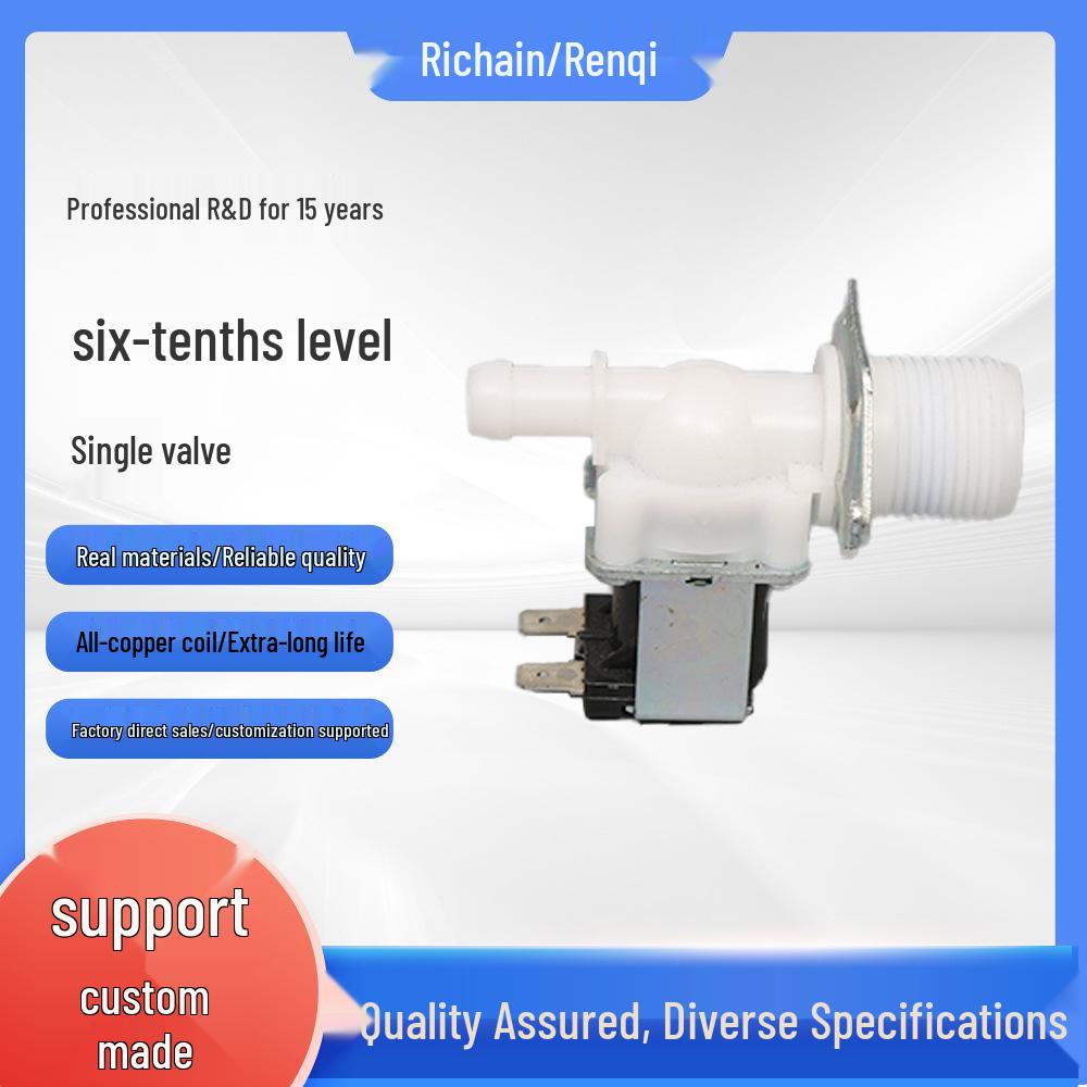 Solenoid Valve for Dishwasher and Ice Maker Water Inlet/Outlet No-pressure Outlet Valve*DC24V
Solenoid Valve for Dishwasher and Ice Maker Water Inlet/Outlet No-pressure Outlet Valve*DC24V