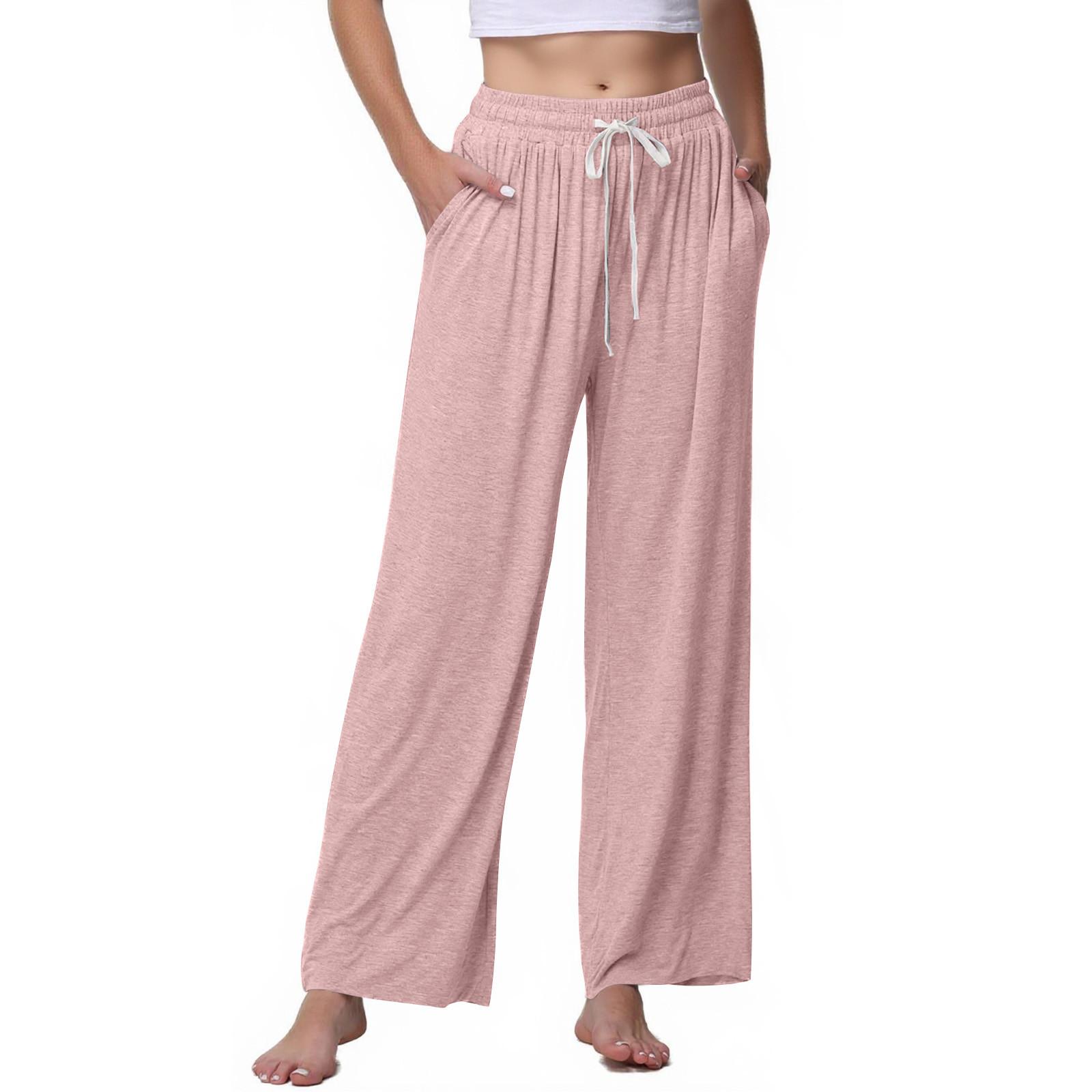 Women s Straight Leg Pants Super Soft Casual Pajamas Home Pants With Pockets L розовый
Women s Straight Leg Pants Super Soft Casual Pajamas Home Pants With Pockets L розовый