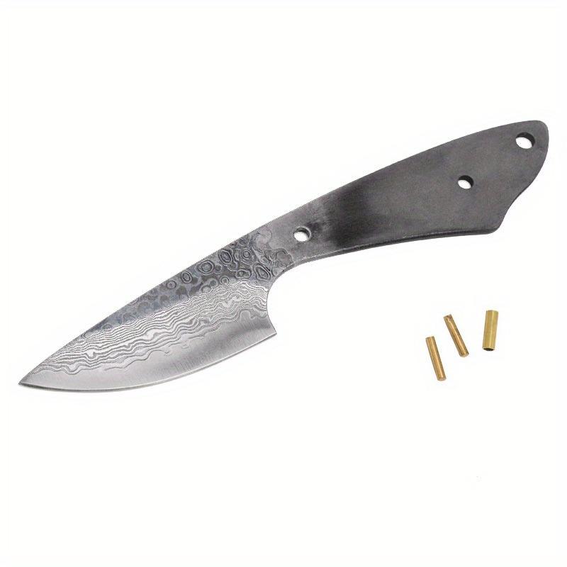 DIY Semi-finished Damascus Steel Knife Blank 55-58HRC High Hardness Fixed Blade Knife Hunting Kitchen Knife
DIY Semi-finished Damascus Steel Knife Blank 55-58HRC High Hardness Fixed Blade Knife Hunting Kitchen Knife