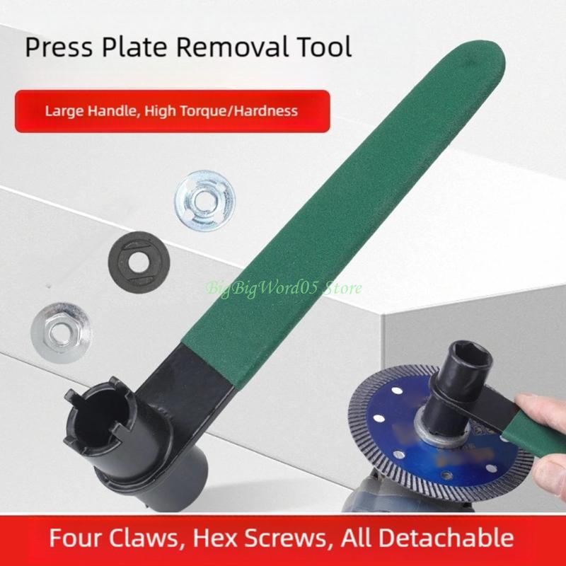 24TE Professional Ergonomic Handle Wrench Grinder Removal Wrench Retaining Adapter Removal Tool Comfortable Grip Accessories CN
24TE Professional Ergonomic Handle Wrench Grinder Removal Wrench Retaining Adapter Removal Tool Comfortable Grip Accessories CN