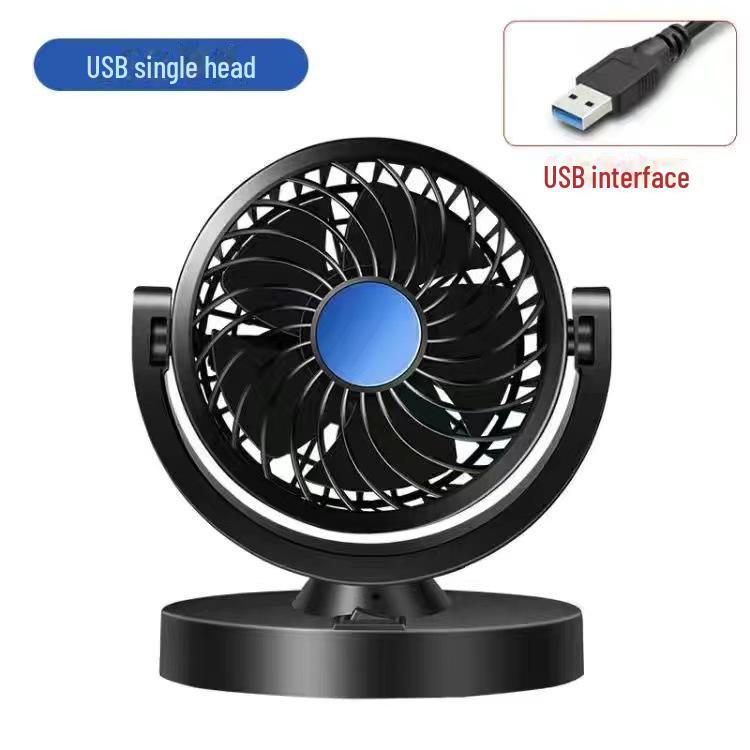 Бесшумный двухголовый автомобильный вентилятор 12 В/24 В для грузовиков с USB - мощный ветер
Бесшумный двухголовый автомобильный вентилятор 12 В/24 В для грузовиков с USB - мощный ветер