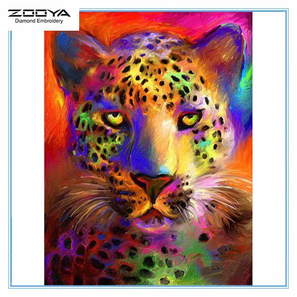 ZOOYA DIY 5D Полный круглый бриллиант Живопись Цветной леопард Вышивка Крестик Стежок Домашний декор
ZOOYA DIY 5D Полный круглый бриллиант Живопись Цветной леопард Вышивка Крестик Стежок Домашний декор