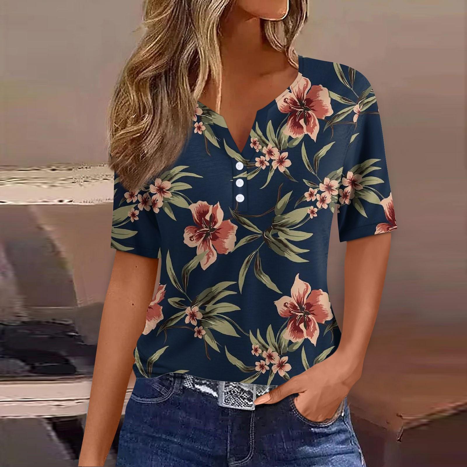 Жен. Футболка Футболка С принтом Пуговицы С короткими рукавами Повседневные Выходные Мода Классический V-образный вырез Обычный Верх XL тёмно-синий
Жен. Футболка Футболка С принтом Пуговицы С короткими рукавами Повседневные Выходные Мода Классический V-образный вырез Обычный Верх XL тёмно-синий