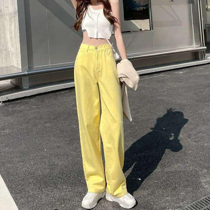 Women s Colorful High-Waisted Wide-Leg Jeans - 2026 Spring Collection, Slimming Loose Fit Dusty Pink
Women s Colorful High-Waisted Wide-Leg Jeans - 2026 Spring Collection, Slimming Loose Fit Dusty Pink