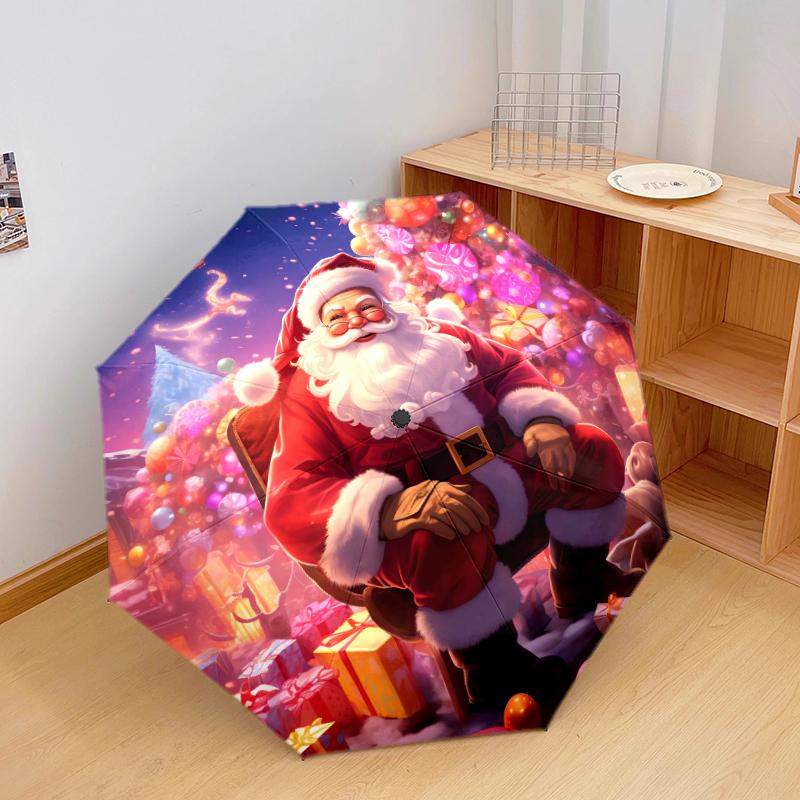 1 PC Automatic Folding Umbrella - Snowman, Santa Claus Pattern, Portable & Foldable Design with 8 Ribs, Christmas Birthday Gifts
1 PC Automatic Folding Umbrella - Snowman, Santa Claus Pattern, Portable & Foldable Design with 8 Ribs, Christmas Birthday Gifts