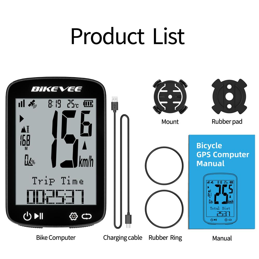 Bike Computer Wireless GPS Cycling Computer with Automatic Backlight Bicycle Speedometer Odometer Professional Data Analysis BKV-3509-A
Bike Computer Wireless GPS Cycling Computer with Automatic Backlight Bicycle Speedometer Odometer Professional Data Analysis BKV-3509-A