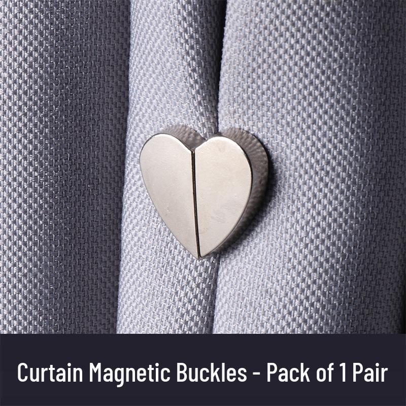 Магнітні підхвати для штор у формі серця – Світлонепроникне закриття для дому, вітальні, спальні
Магнітні підхвати для штор у формі серця – Світлонепроникне закриття для дому, вітальні, спальні